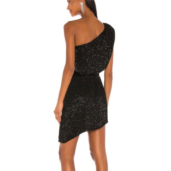 Retrofete Ella Dress in Black - Picture 2 of 3